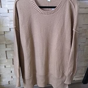 Tan Oversized Sweater